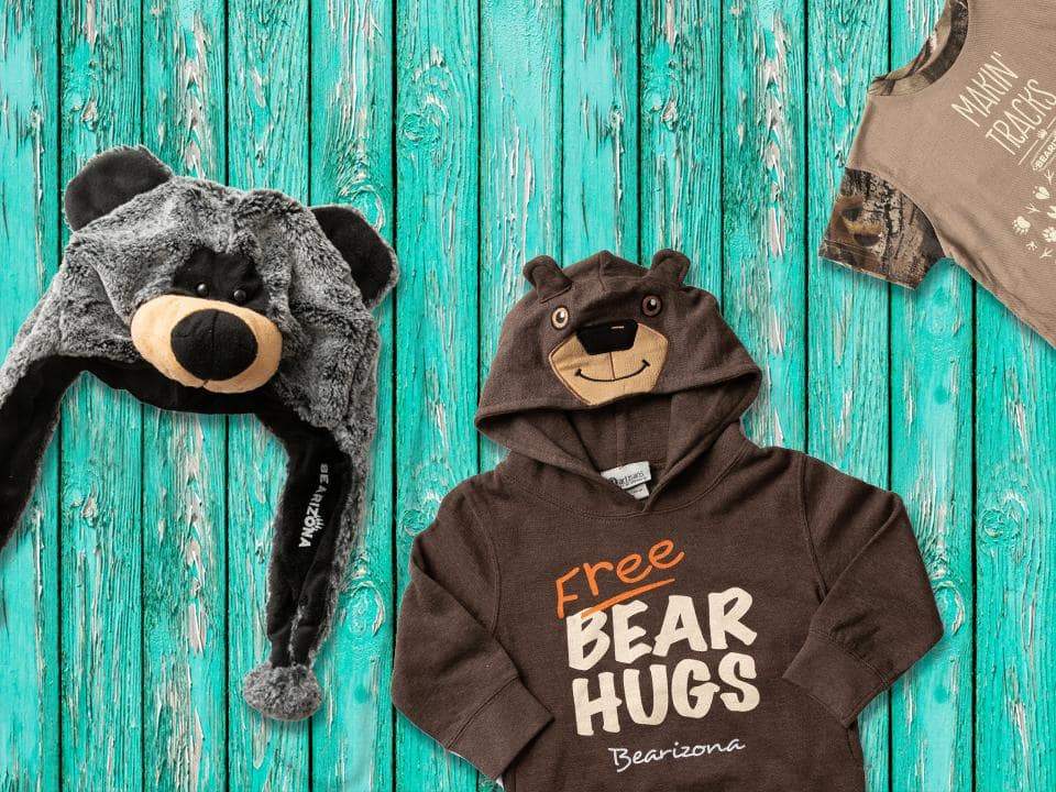 Shop Girl's Animal Themed Clothing Bearizona Shop Bearizona