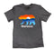 Bearizona Mountain Bear Sunset Short Sleeve T-Shirt S / HTR GREY