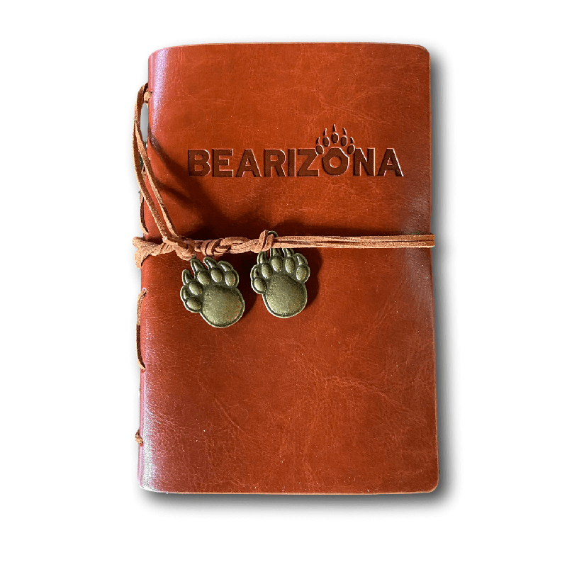 Bearizona Bearizona Embossed Faux Leather Journal