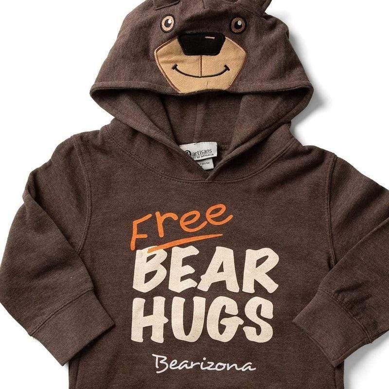 Bear sweatshirt with ears best sale