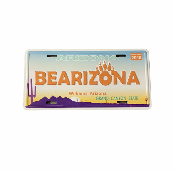 License Plate Magnet – Shop Bearizona