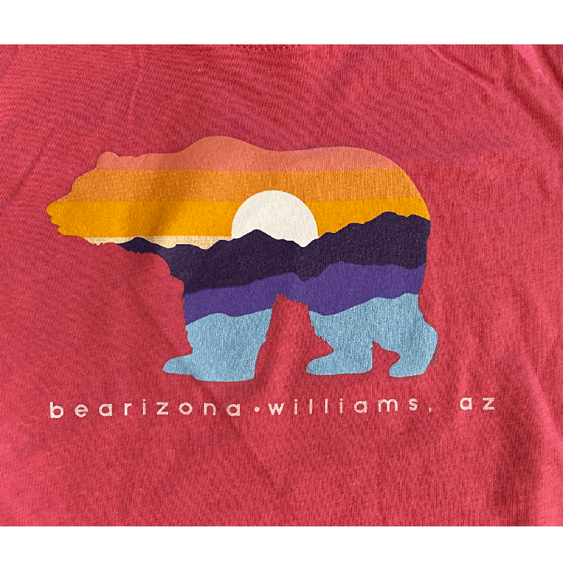 Bearizona Pastel Mountain Bear Girls' T-Shirt