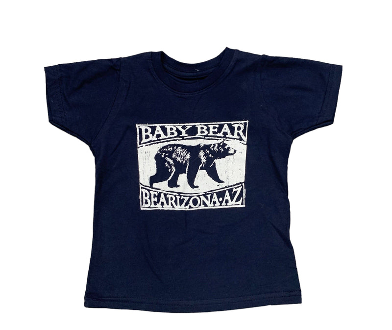 Navy Baby Bear Toddler T-Shirt