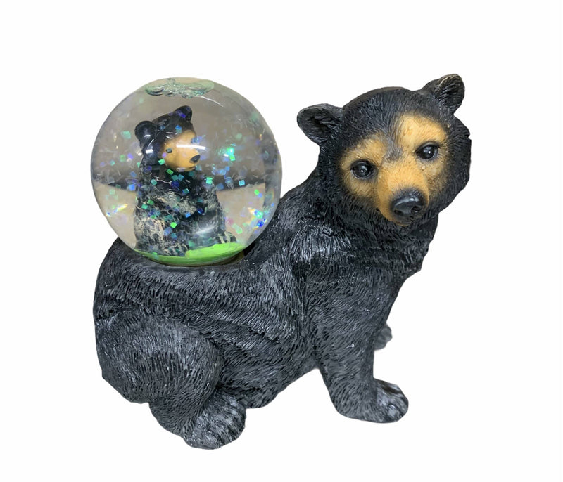 Rushmore Photo & Gifts Black Bear Water Globe 4" / WTRGLOBE