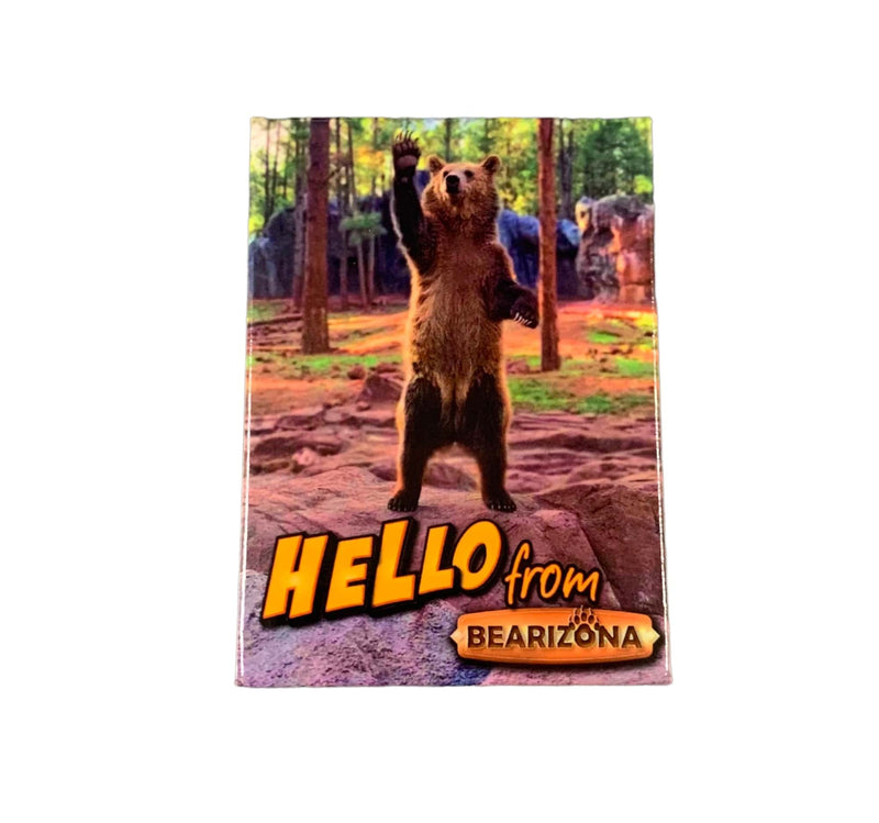 Smith-Southwestern Hello From A Grizzly Magnet PHOTO / MAGNET